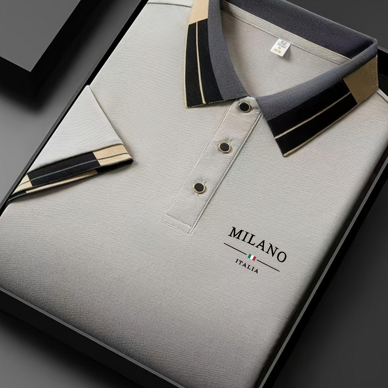 MILANO™ – Lengvas vyriškas polo marškinėlis