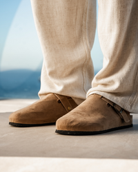 Luke™ | Vyrų veliūriniai šlepetės – Ergonomiška pado forma užtikrina komfortą