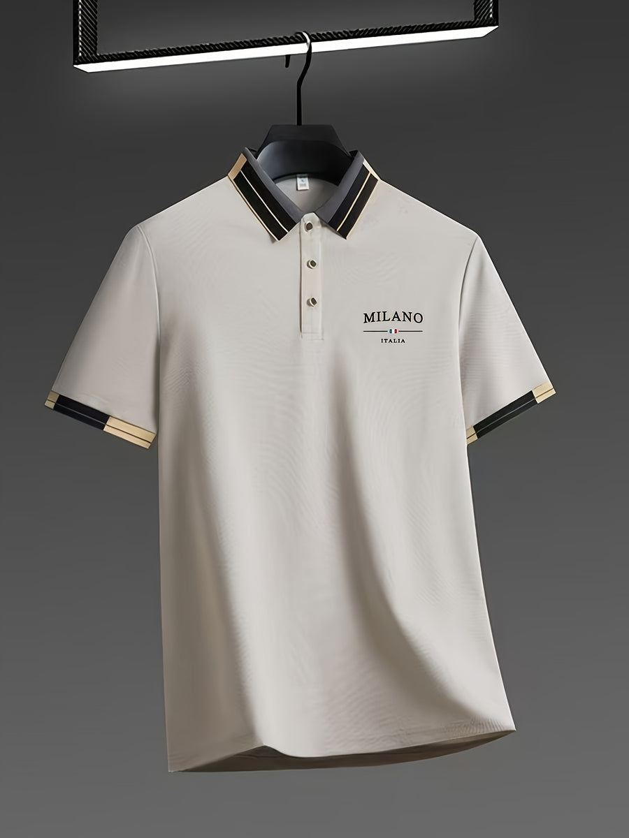 MILANO™ – Lengvas vyriškas polo marškinėlis