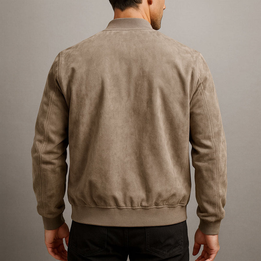 Kaltberg™ – Suede tipo striukė | Prabangus vyriškas suknelės stilius
