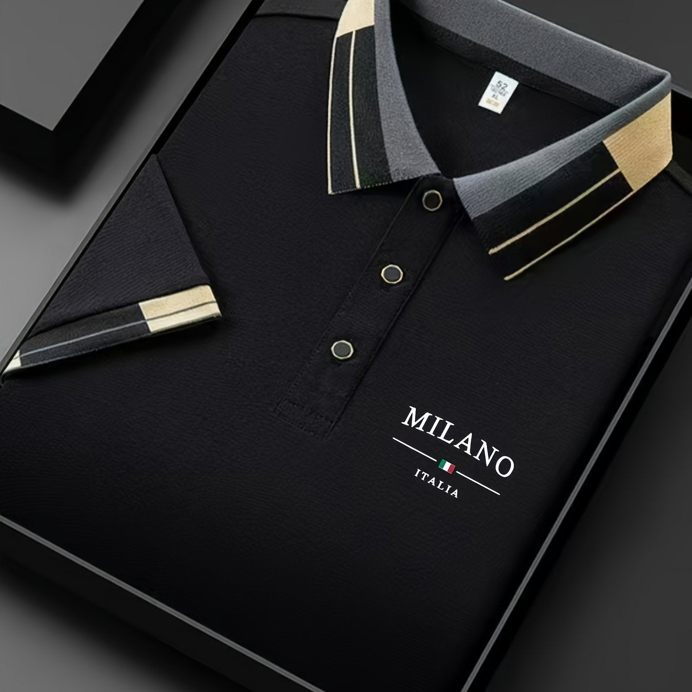 MILANO™ – Lengvas vyriškas polo marškinėlis