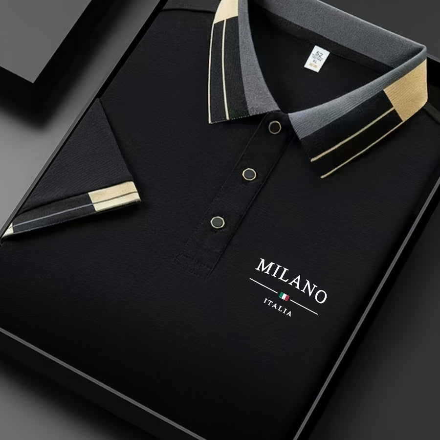 MILANO™ – Lengvas vyriškas polo marškinėlis
