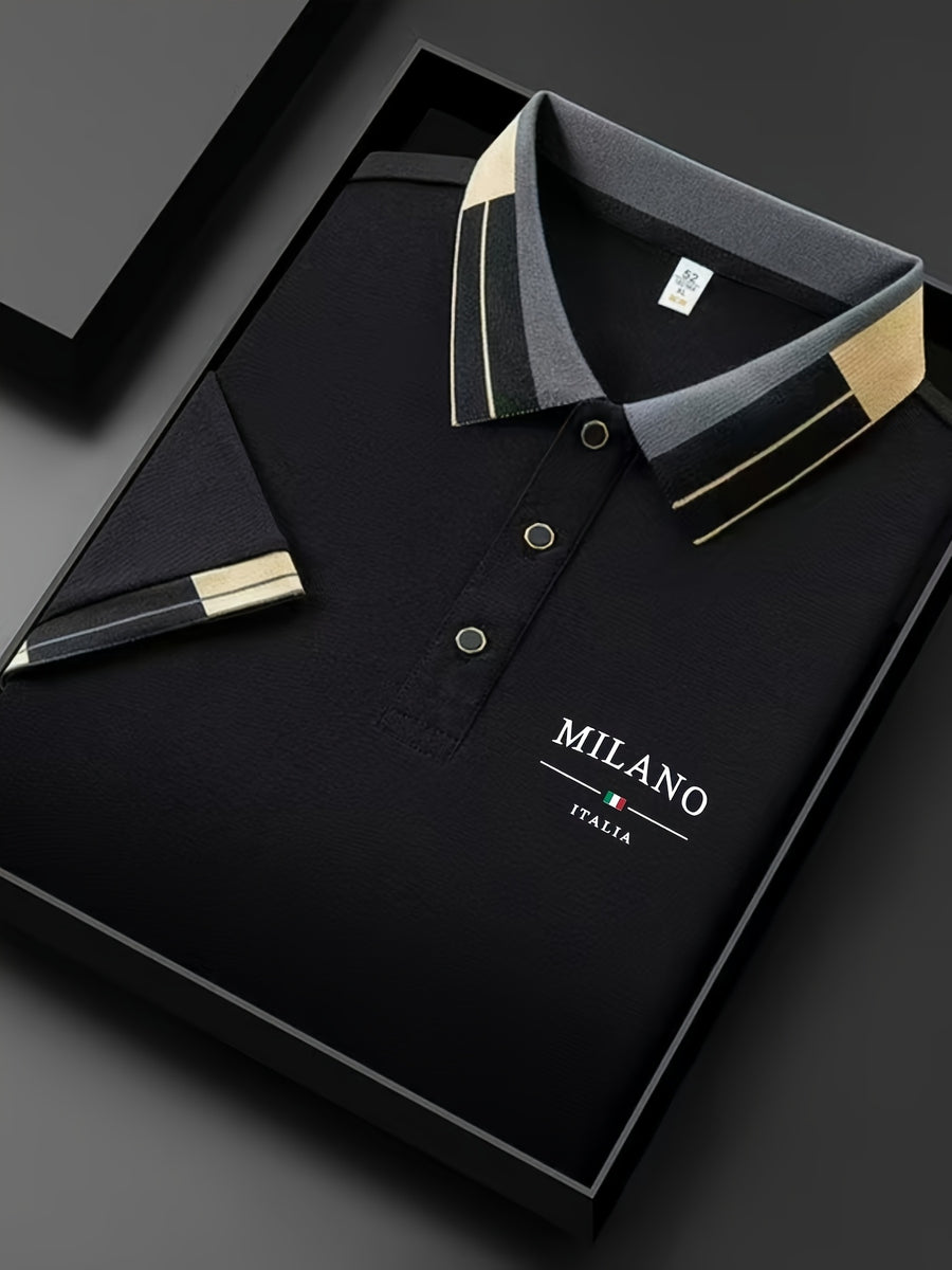 MILANO™ – Lengvas vyriškas polo marškinėlis