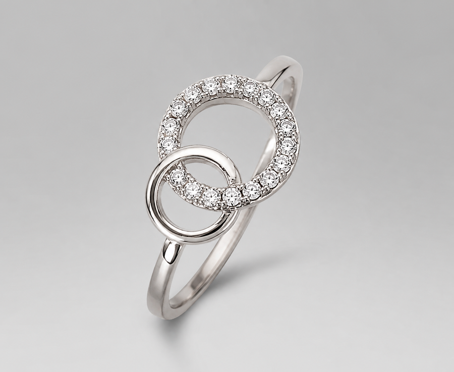 INTRECCIO™ | Anello Doppio Cerchio