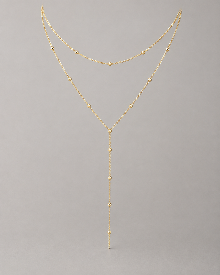 GOCCIA D'ORO™ | Collana Doppia