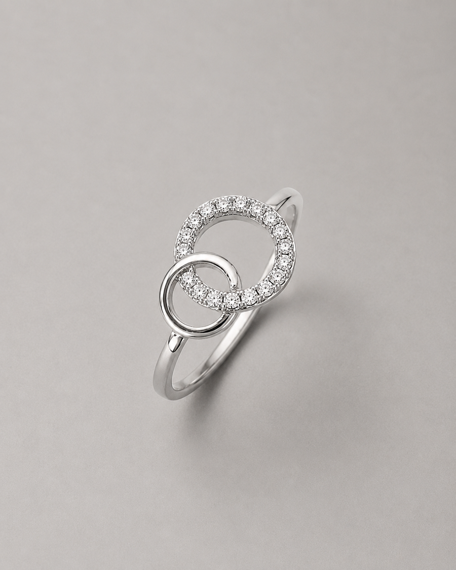 INTRECCIO™ | Anello Doppio Cerchio