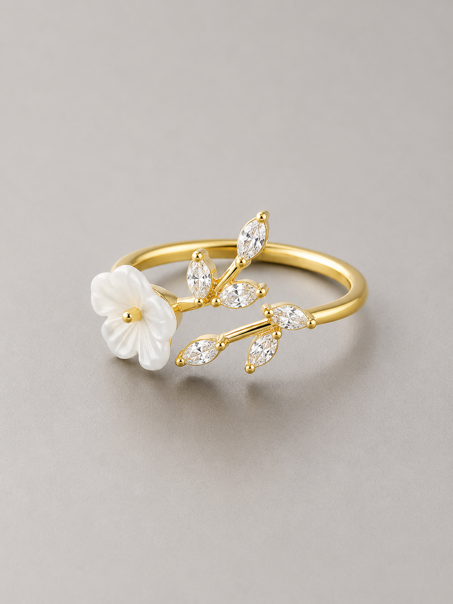 FIORE DI PERLA™ | Anello Fiore
