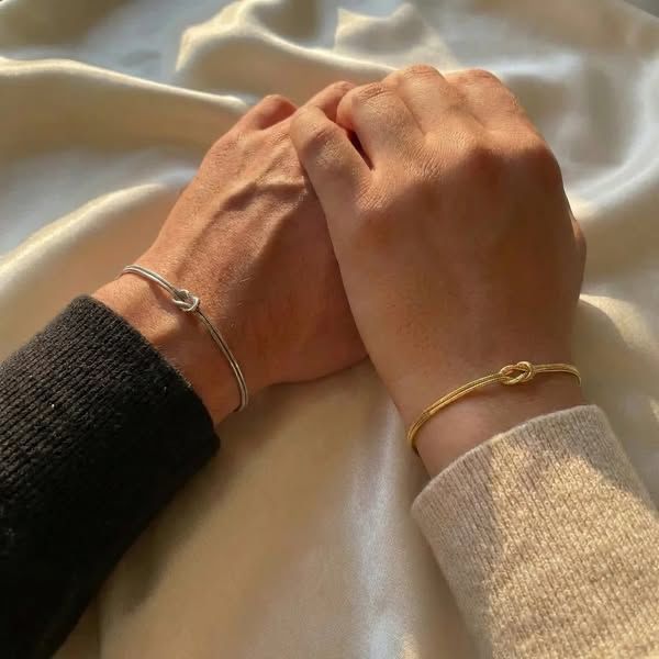 NODO ETERNO™ | Bracciale a Doppia Catena