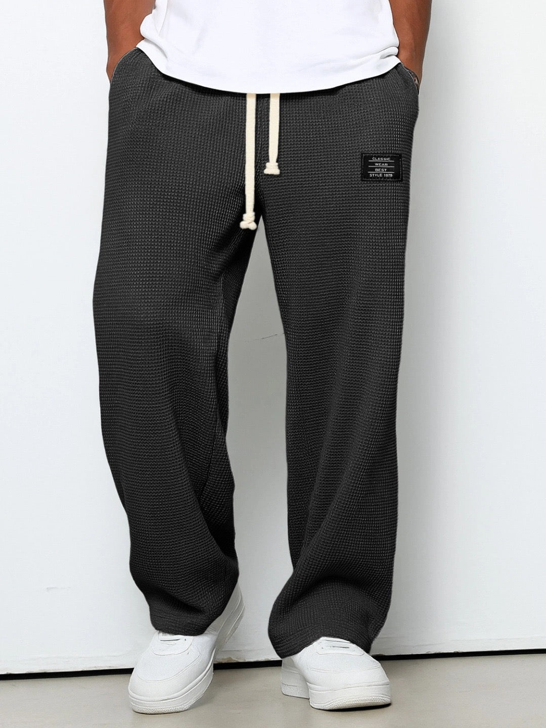 Gerald™ | Platus kelnių modelis su reguliuojamu juosmeniu