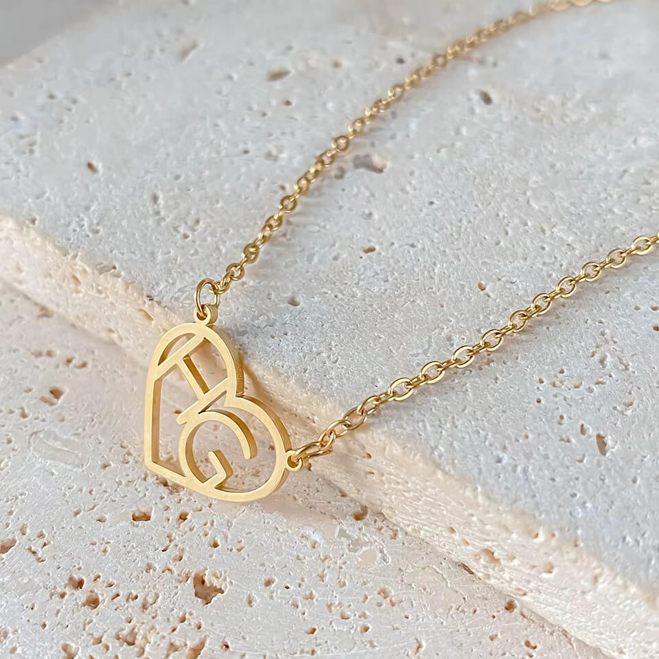 INIZIALI DI CUORE™ | Collana Personalizzata