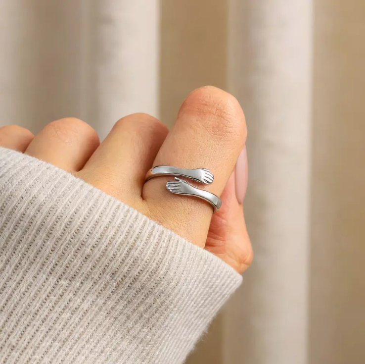 ABBRACCIO ETERNO™ | Anello Regolabile