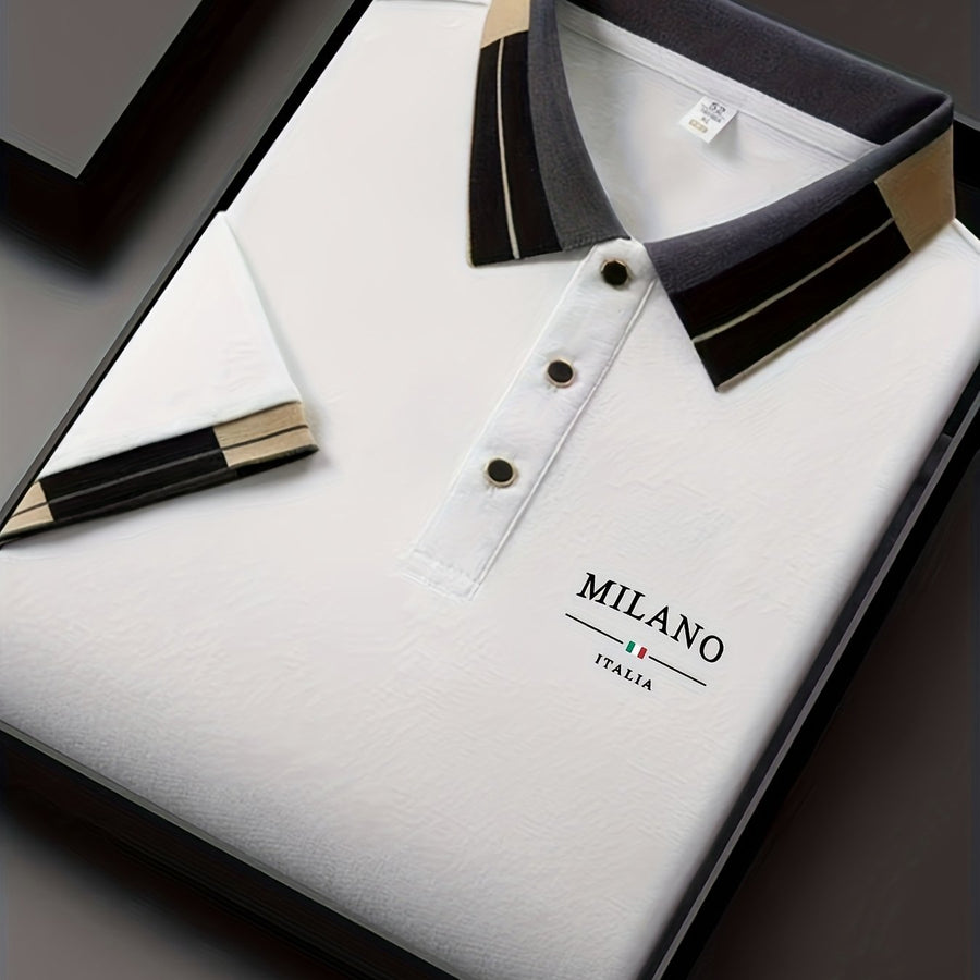 MILANO™ – Lengvas vyriškas polo marškinėlis