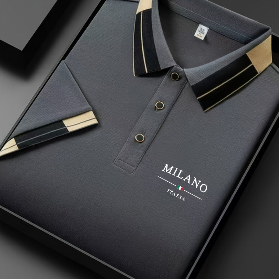MILANO™ – Lengvas vyriškas polo marškinėlis