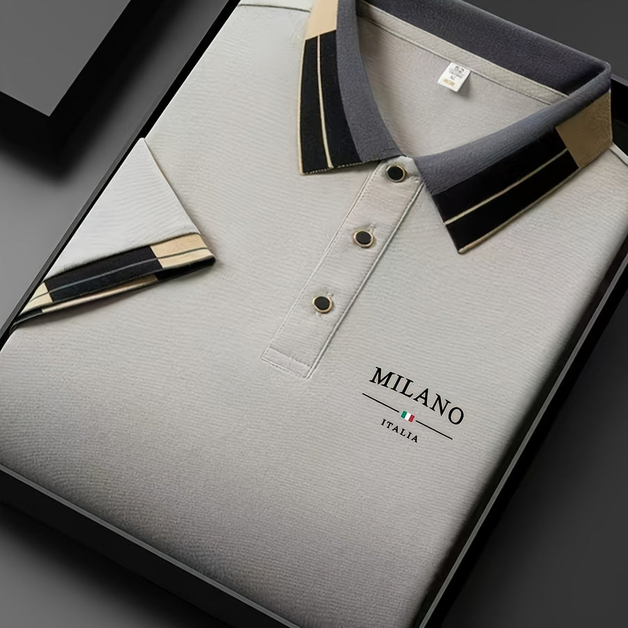 MILANO™ – Lengvas vyriškas polo marškinėlis
