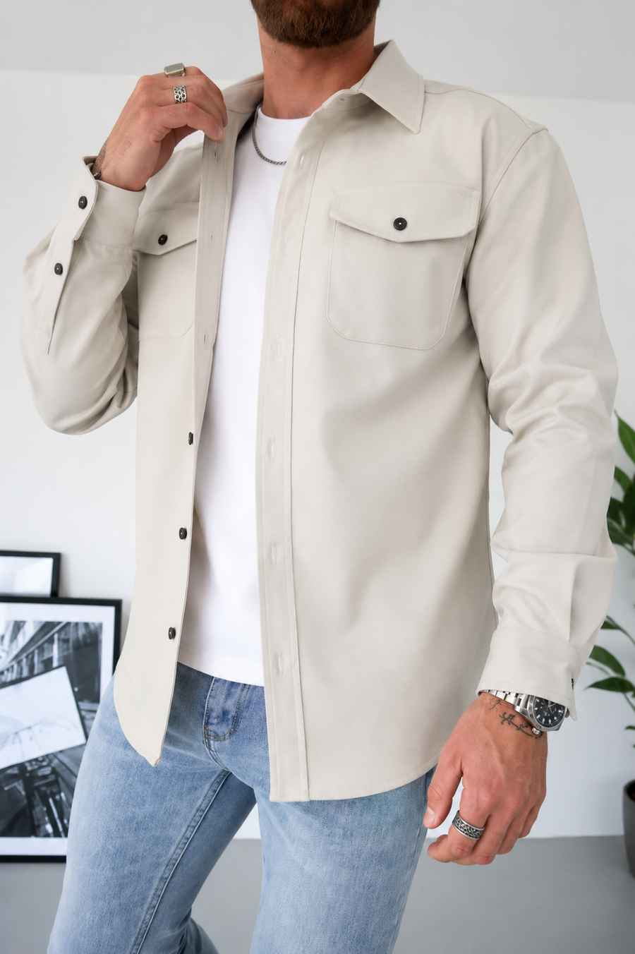 Marcus™ | Aukščiausios klasės laisvalaikio marškiniai
