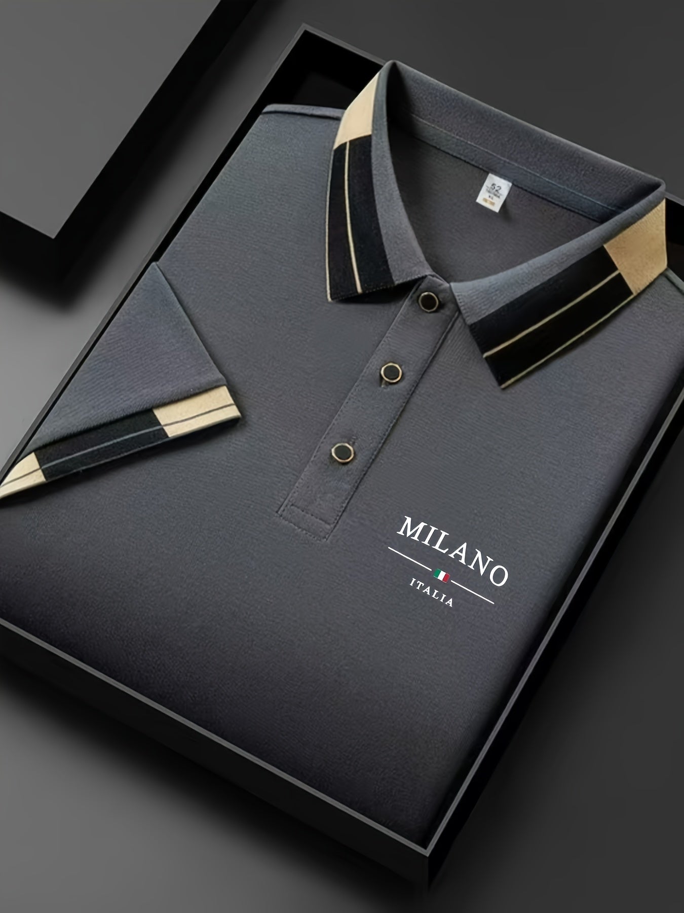 MILANO™ – Lengvas vyriškas polo marškinėlis