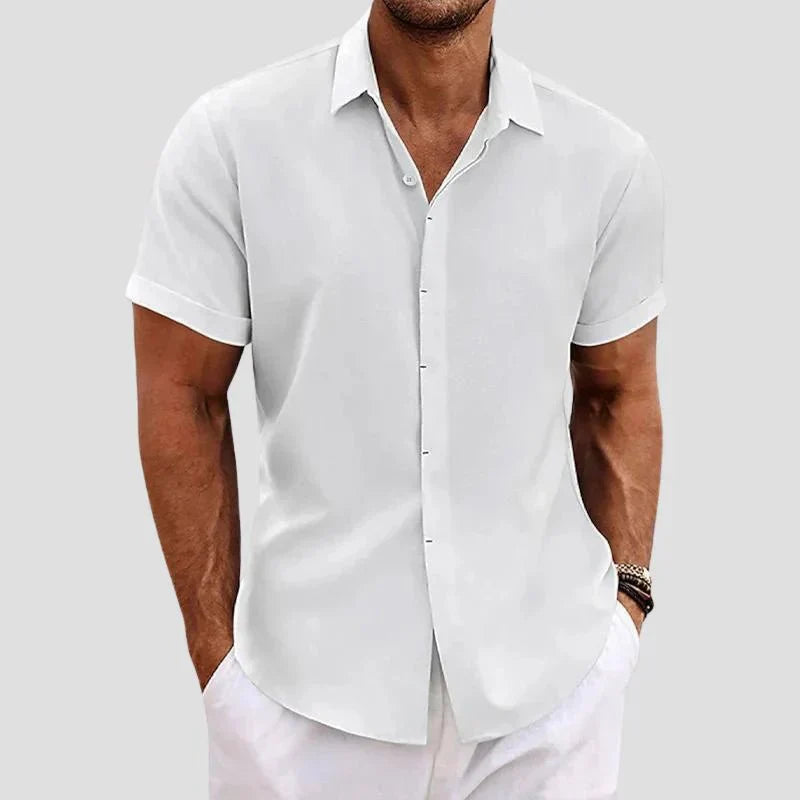 JACK WASHINGTON™ | Belmont Lino Marškiniai